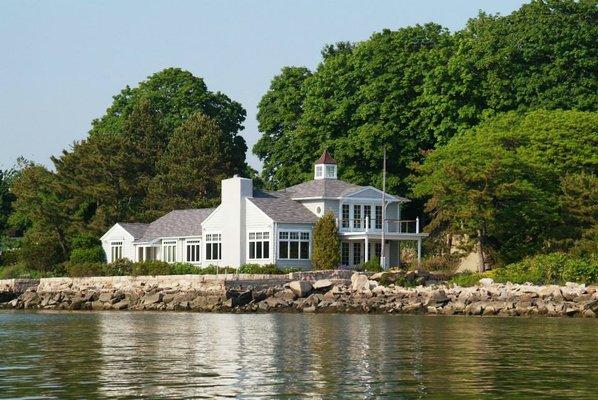 View of the B&B from the Water