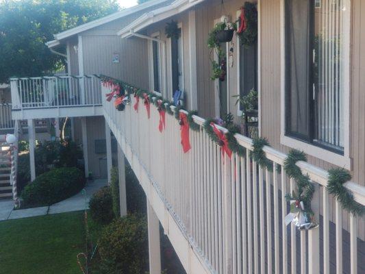 Our balcony