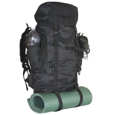 75 ltr Fox Outdoor back pack - strap your sleeping bag and pad to the bottom and a tent to the top...features MOLLE web straps for pouches