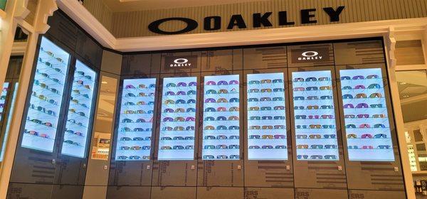 Authorized Oakley Dealer with over 200 styles to pick from!