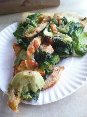 Chicken caesar slice