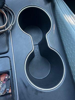 Stole my cup holder rubber!