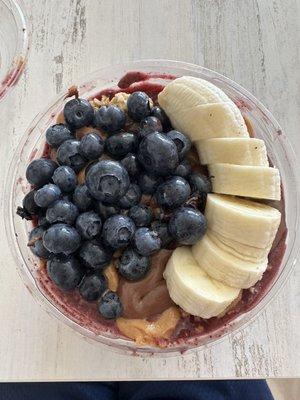 Nutter Butter Acai Bowl