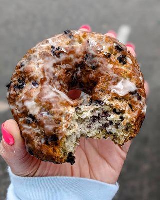 Blueberry donut