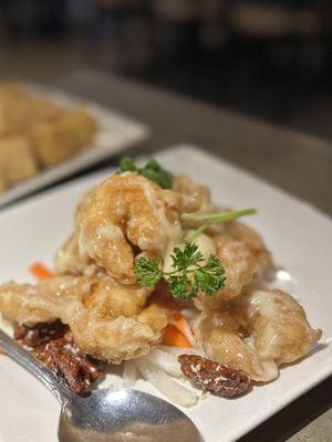 Walnut Prawns