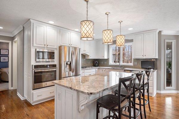 Kitchen envy, check out this gorgeous remodel! #GeistRealty http://www.homesaroundgeist.com