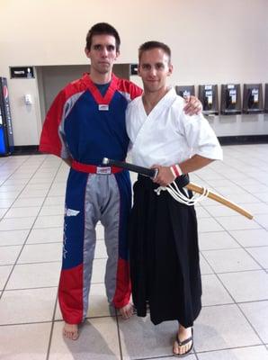 WKC Nationals - Sensei Michael Wax and David Lambird. Go TEAM USA!