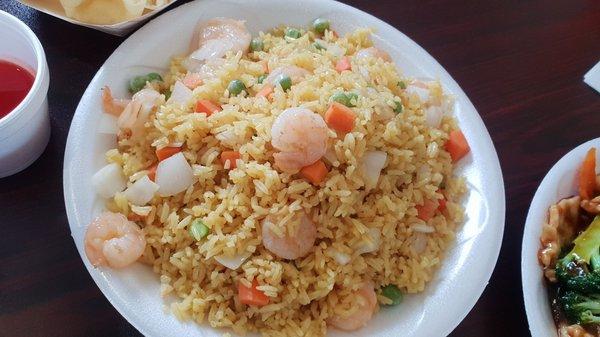 Shrimp friedrice