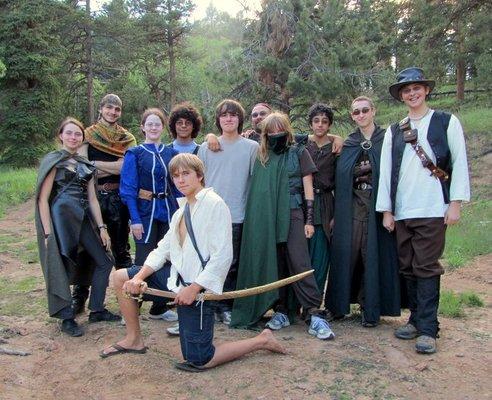 Calling all teens!   Join us for a larping adventure with other LARP enthusiasts!