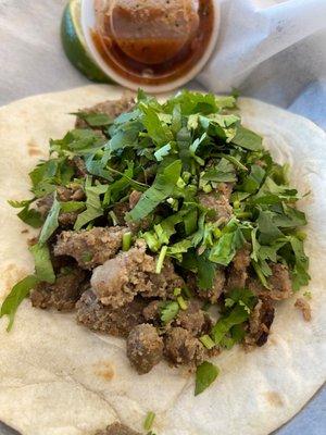 Beef Fajita Taco