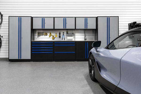 Garage cabinets