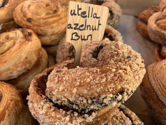 Frog's Bakery: Nutella Hazelnut Bun