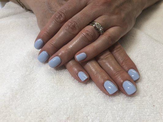 Shellac Creekside mani