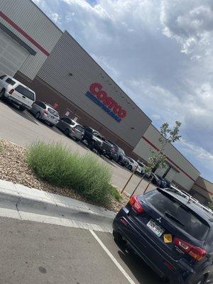 Confusing Costco area