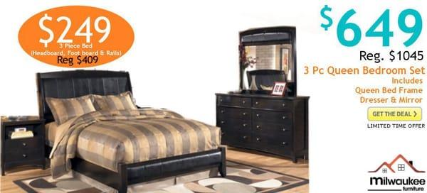 $249 Queen Bed Frame ONLINE SPECIAL