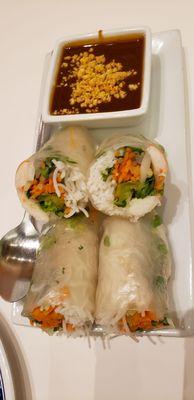 Spring rolls sans pork