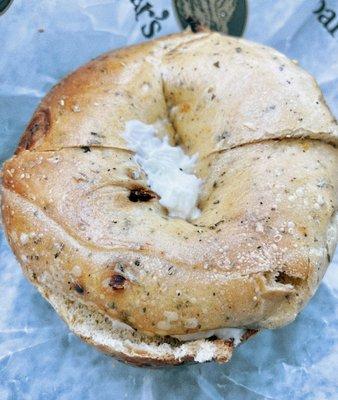 Sun-Dried tomato bagel