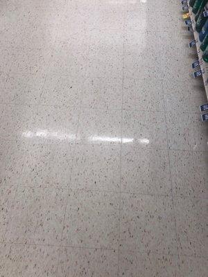 Store actually gets cleaner as you walk