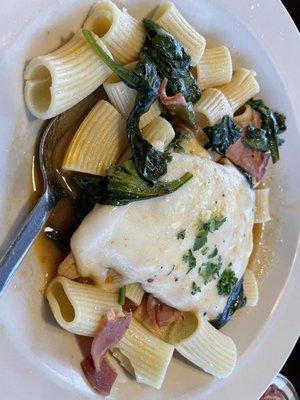 Veal Saltinboca with Rigatoni