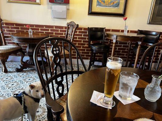 Perro y cerveza!