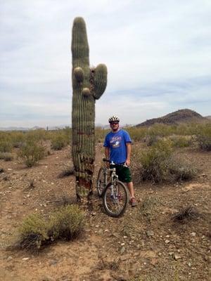 Mountain Biking in Phoenix on a TRY ME Bike Shop Rental