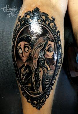 Corpse bride calve tattoo