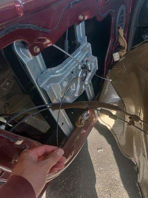 Window regulator repair