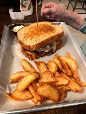 Apparently the best patty melt ever.