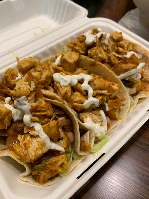 Chicken tacos