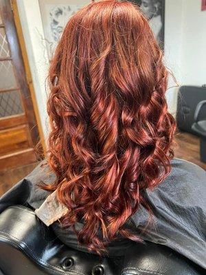 We have an in-house hairstylist that specializes in color, highlights and more!