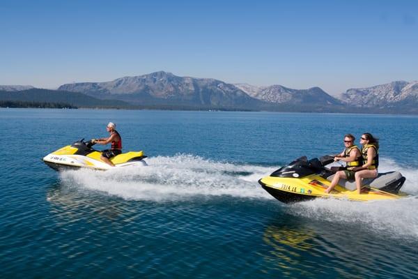 Jet Ski rentals are available