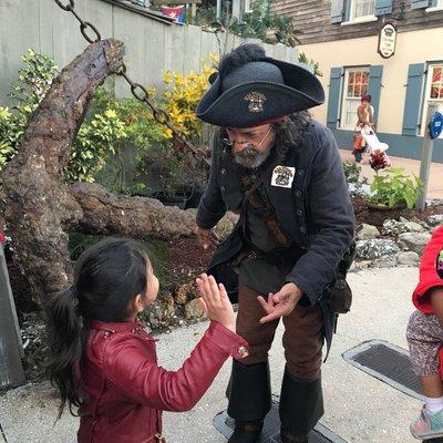 KidPirates Tours ~ Captain Henri and the Kid Pirates on St. George Street