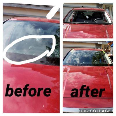 2019 Hyundai Santa Fe new windshield done