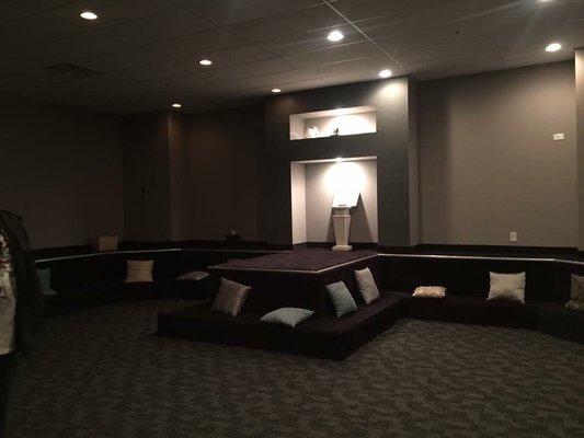 Prayer Room at THE WORD CHURCH located in the upper level in Kingdom Building!