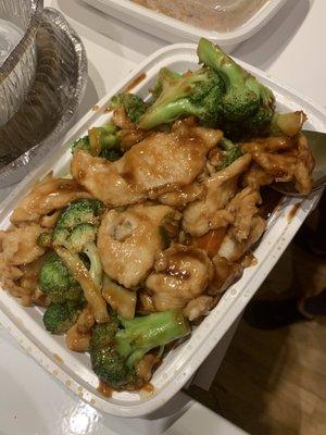 Chicken and Broccoli