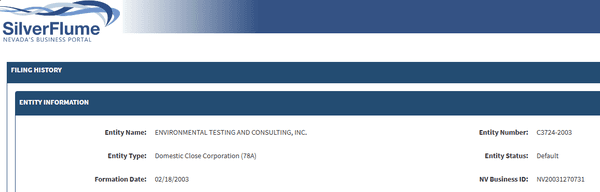 Environmental Testing & Consulting