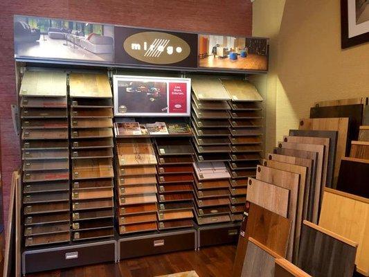 Full selection of hardwood flooring from Mirage