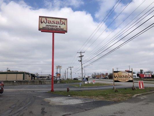 Wasabi Japanese and Mexican! What an excellent pair of cuisines!