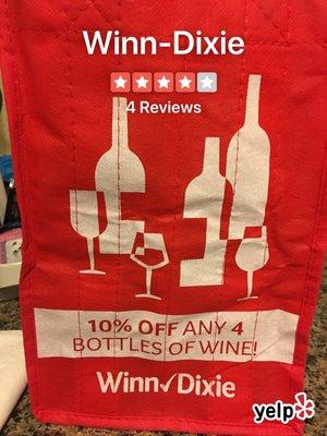 My wine shopping bag