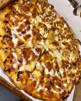 Buffalo chicken pizza