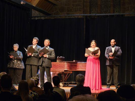 4/5/2024 - resident singers of the Portland Opera perform 'Play On: Shakespeare in Music' at the Walters Cultural Arts Center in Hillsboro