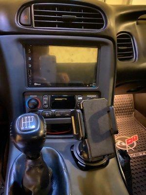 Car stereo installation