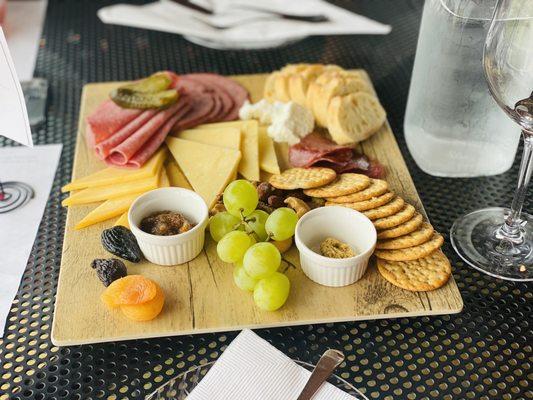 Charcuterie includes local Fischer's meats & cheeses. Fabulous.