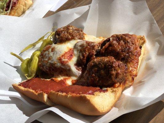 Meatball sandwich