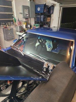 Windshield replacement.

1969 Ford Mustang