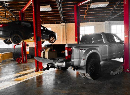 Diesel Performance Garage Belmont North Carolina Heavy Duty Lifts