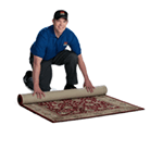 We give your area rugs custom treatment, removing dirt, dust and odor. We also offer re-fringing and re-padding service.