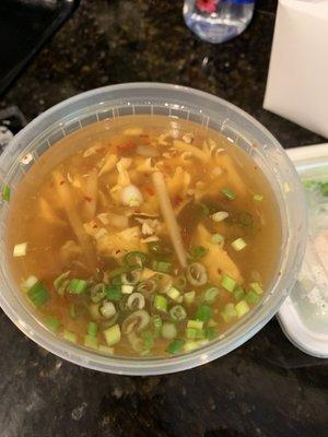 Hot and sour soup