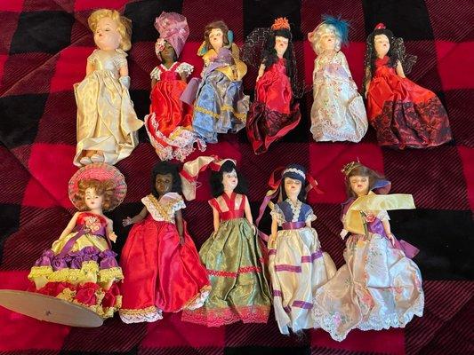 Vintage doll collection