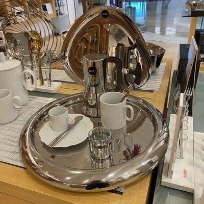 Alessi Tea and Coffee serving display